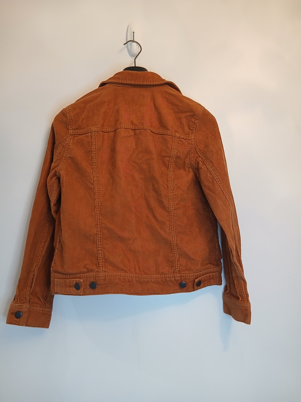 Old Navy Corduroy Jacket in Rust Orange, Women's Sz M - Picture 2 of 5